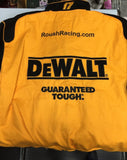 DeWALT NASCAR Matt Kenseth #17 Men's Gold Twill Uniform Men's Jacket 3XL & 4XL