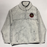 Chicago Blackhawks Women's 1/4 Zip Sherpa Pullover Large 12/14