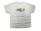 NASCAR Kasey Kahne #9 Rookie Year Fire Flames Vintage 2 Sided T-Shirt XL