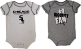 Chicago White Sox MLB Boy's 2 Piece Bodysuit Creeper Set 18 Months