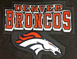 GIII Denver Broncos NFL Men's Full Zip Suede Leather Jacket NWT X-LARGE