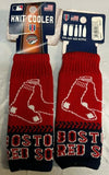 Boston Red Sox MLB Knit Bottle Cooler Set of 2