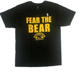 Boston Bruins NHL FEAR THE BEAR Men's Short Sleeve T-Shirt  MEN'S