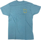 Golden State Warriors Hardwood Classics Men's Short Sleeve T-Shirt Blue