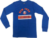 New York Islanders Boy's Long Sleeve T-Shirt Large 12/14