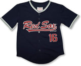 Boston Red Sox Boy's Andrew Benintendi #16 Full Button Baseball Jersey Small 6/7