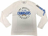 Los Angeles Chargers Majestic Men's Long Sleeve T-Shirt CHOOSE SIZE