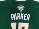 NBA Adidas Milwaukee Bucks Jabari Parker #12 2-Sided Shirt Size Large