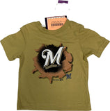 Milwaukee Brewers Toddler Two-Piece T-Shirt Set 2T