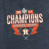 Houston Astros Women's 2017 World Series Champions Long Sleeve T-Shirt Large