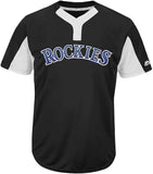 Colorado Rockies MLB MAJESTIC Eagle 2 Button Baseball Jersey Youth Small 6/8