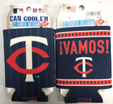 Minnesota Twins VAMOS! MLB Collapsible Can Cooler SET OF 2