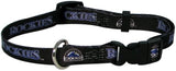 Colorado Rockies MLB Adjustable Nylon Pet Dog Collar CHOOSE SIZE