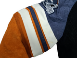 Denver Broncos GIII NFL Men's Full Zip Suede Leather Jacket SMALL