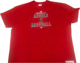 Majestic Los Angeles Angels Big and Tall Men's Short Sleeve T-Shirt 5X Red