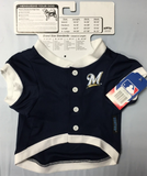 Milwaukee Brewers MLB Dog Pet Jerseys SMALL