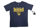 Milwaukee Brewers MLB Boy's Youth Crew Neck T-Shirt Large 12/14