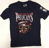 New Orleans Pelicans Logo Graphic NBA Boys T-Shirt Large 14/16