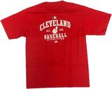Majestic Cleveland Indians Established 1901 Vintage Boy'sT-Shirt Large 14/16