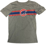 Chicago Cubs MLB Boy's Short Sleeve Dry Active T-Shirt Gray XL 16/18