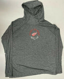 Detroit Red Wings NHL Women's Dry Fabric Hooded Long Sleeve Shirt X-LARGE 16/18