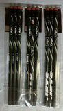 New York Jets 3 Pack Pencils National Design - (3 Sets of 3)