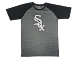 Chicago White Sox MLB Boy's Short Sleeve Dry Active Shirt Gray XL 16/18