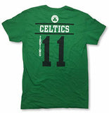 Kyrie Irving #11 Boston Celtics Crew Neck 2 Sided Men's T-Shirt XX-LARGE