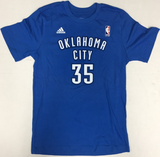 Kevin Durant #35 Oklahoma City thunder 2 Sided Name Number Boys T-Shirt LG 14/16