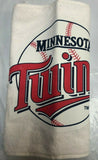 Minnesota Twins MLB 12'' x 18'' Fringed White Sports Towel