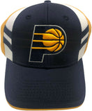 NBA Indiana Pacers Men's Adjustable Hat Navy Yellow