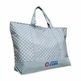 MLB Chicago Cubs Large Tote Bag Team Logo Polka Dot