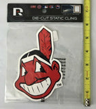 CLEVELAND INDIANS MLB Rico MLB Shape Cut Static Decal