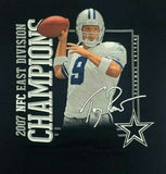 Dallas Cowboys Tony Romo #9 2007 NFC East Champions Boy's T-Shirt CHOOSE SIZE