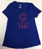 Chicago Cubs MLB Scoop Neck Women's T-Shirt CHOOSE SIZE