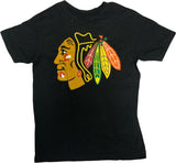 Chicago Blackhawks Boy's Short Sleeve T-Shirt Black Small 6/7