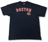 Chris Sale #41 Boston Red Sox Name Number 2 Sided Mens T-Shirt CHOOSE SIZE