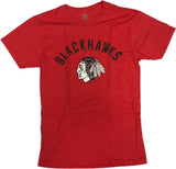 Chicago Blackhawks NHL Men's Short Sleeve T-Shirt Medium Red