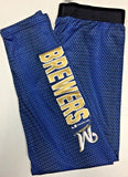 Milwaukee Brewers MLB Boy's Stretch Pants XS 4/5