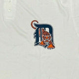 MLB Detroit Tigers Men's Two Button Short Sleeve Sleeve Shirt 3X+