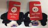 New York Mets MLB Hair Twist Scrunchie MLB - SET OF 2