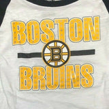 Boston Bruins NHL Girl's Long Sleeve T-Shirt Black Small 6/6X