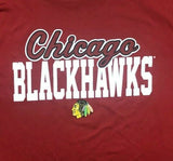 Chicago Blackhawks Boy's Dry Fabric Active T-Shirt Red