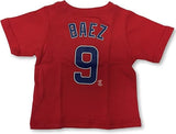 Javier Báez Boy's Toddler Boy's #9 Player Name and Number Crew Neck Jersey 2T