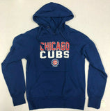 Campus Lifestyle Chicago Cubs Womens Drawstring Pullover Hoodie X-Small 0/2