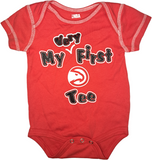 Atlanta Hawks My First Tee NBA Boys Baby Toddler Creeper Romper 0/3 Months