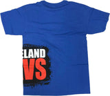Cleveland Cavaliers Hardwood Classics Short Sleeve Men's T-Shirt Blue