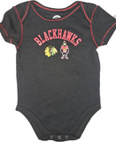 Chicago Blackhawks NHL Hockey Boy's Creeper 2 Piece Set 18 Months