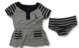 Chicago White Sox MLB Girl's Toddler 2-Button Dress 2 Piece Set 2T