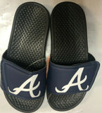 Atlanta Braves YOUTH Slide Flip Flop Sandals Small 11-12